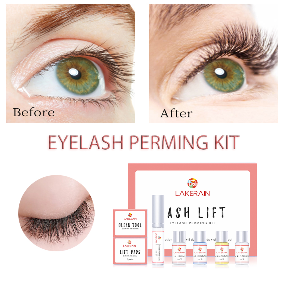 Eyelash Extension Permanent - Дропшиппинг, набор для подтяжки ресниц, полупостоянный
