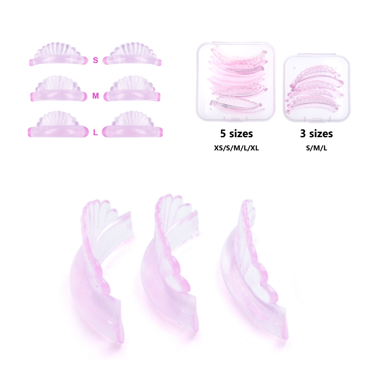 Eyelash Extension Or Lash Lift - 3 пары или 5 пар силиконовых