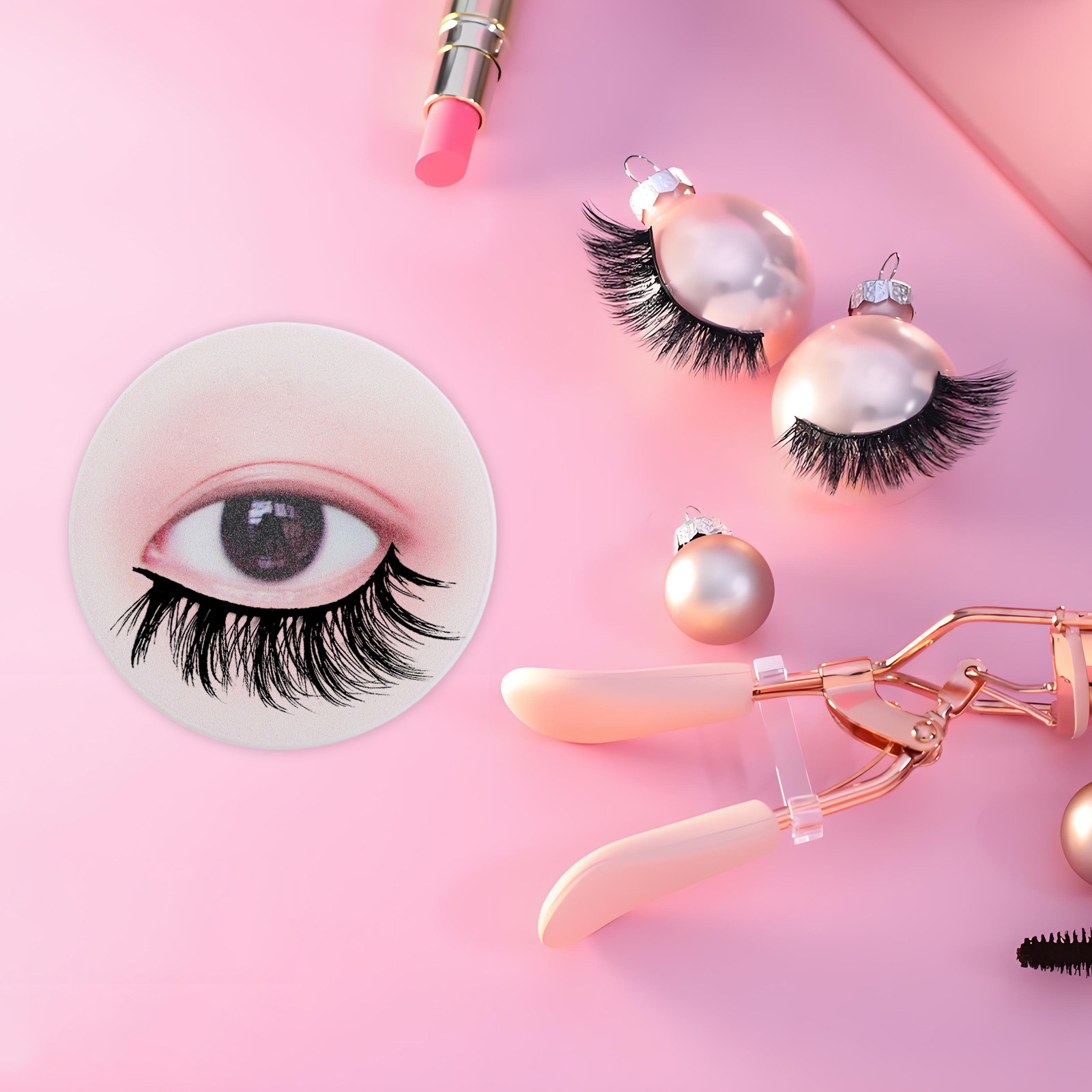 Eyelash Extension Eyelash - Набор из 3-х черных многоразовых тренировочных