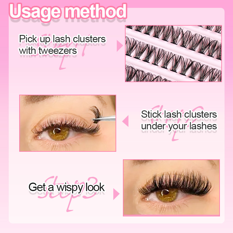 Индивидуальные ресницы, пучок  – обзор и цена Eyelash Extension Eyelash