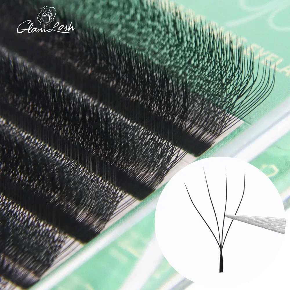 GLAMLASH W Shape Bloom 3D 4D 5 – обзор и цена Lash Fan Volume