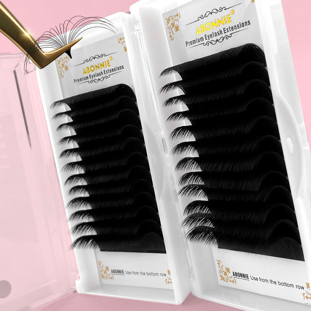 Abonnie 0,03-0,10 мм, легкие в – обзор и цена Lash Fan Volume