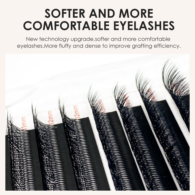 Готовые кудрявые ресницы NATUH – обзор и цена Eyelash Extension Double Volume