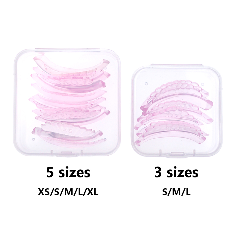 3 пары или 5 пар силиконовых п – обзор и цена Eyelash Extension Or Lash Lift