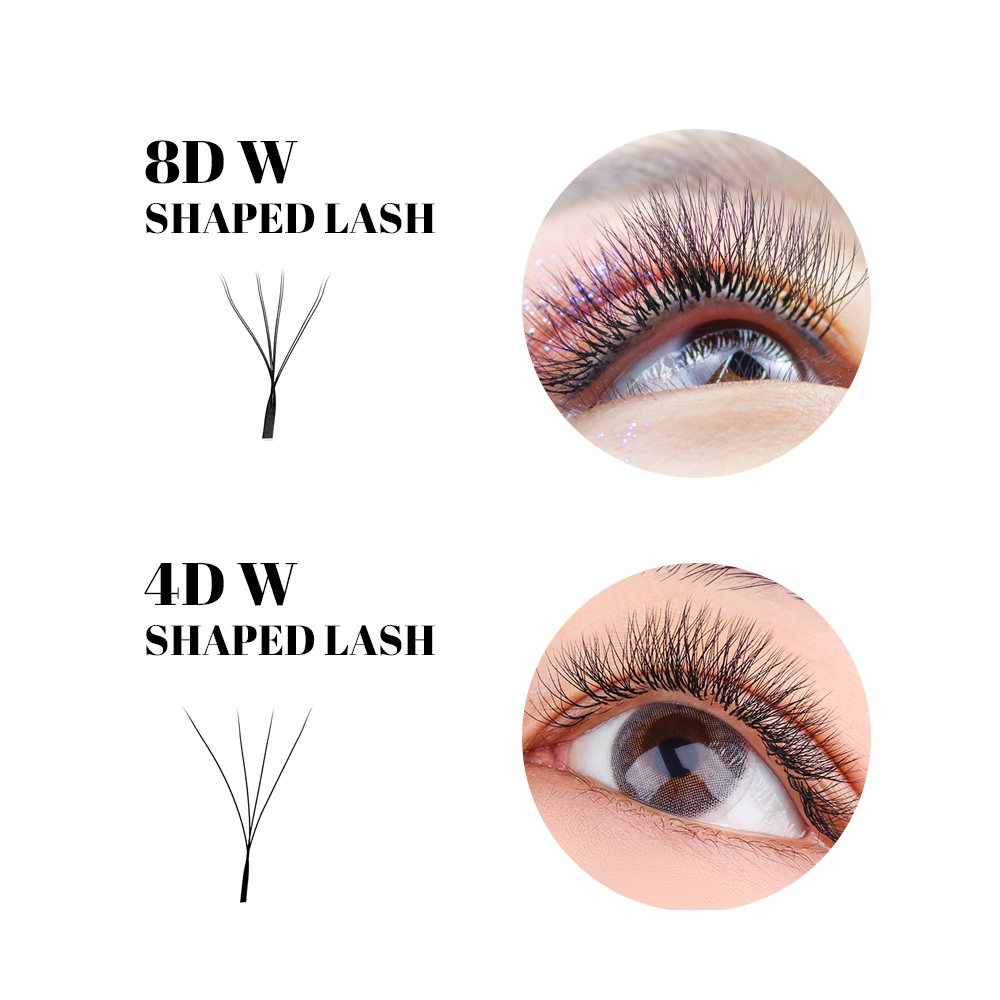 Накладные ресницы FADVAN W-обр – обзор и цена Lash Fan Volume