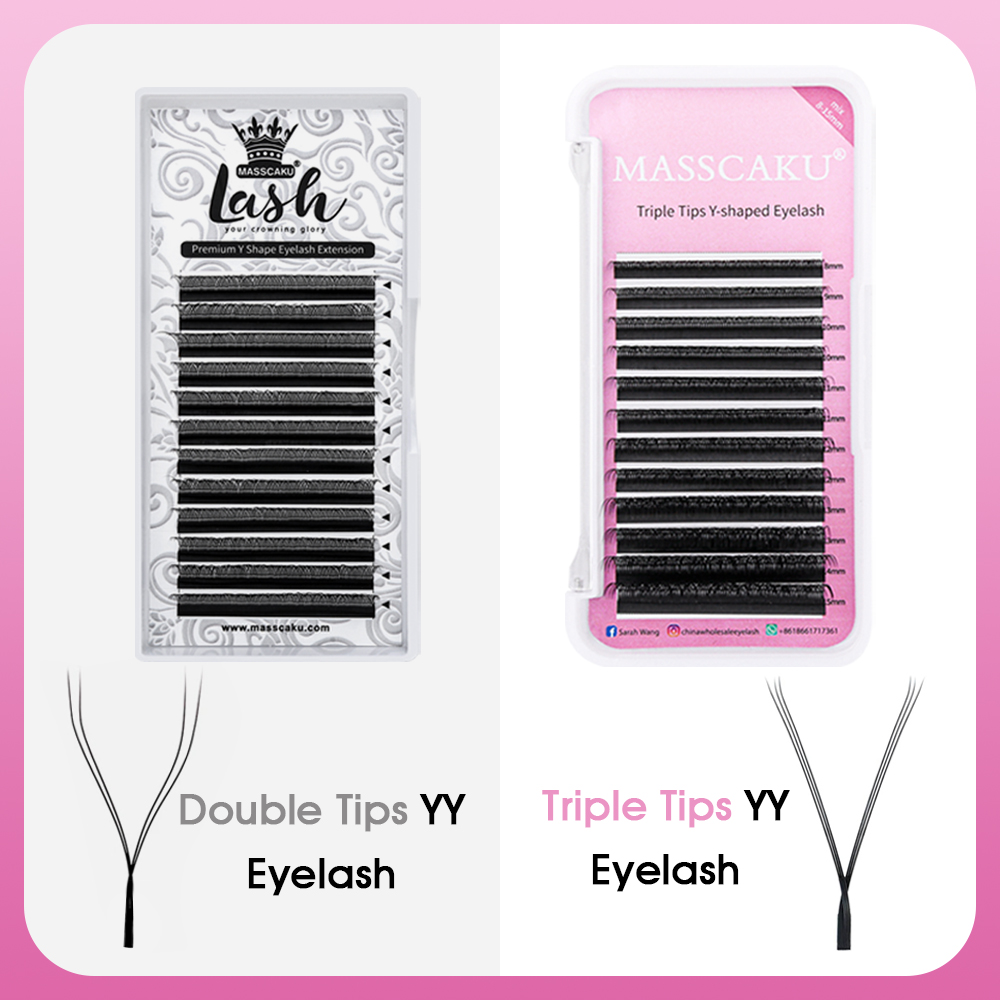 MASSCAKU Лидер продаж натураль – обзор и цена Eyelash Extension Double Volume