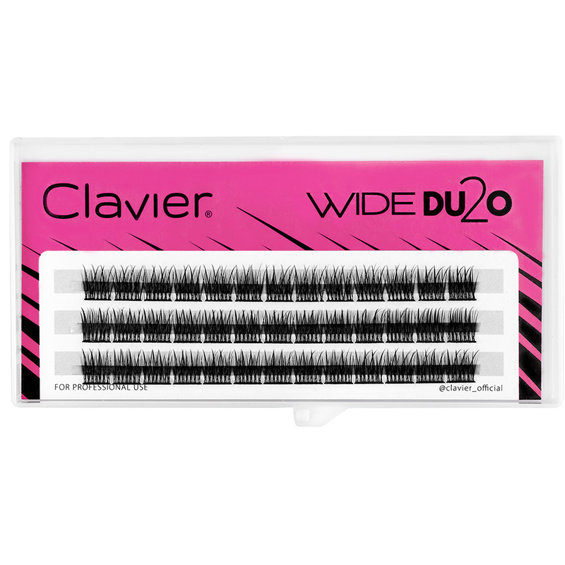 Набор накладных ресниц Clavier – обзор и цена Eyelash Extension Double Volume