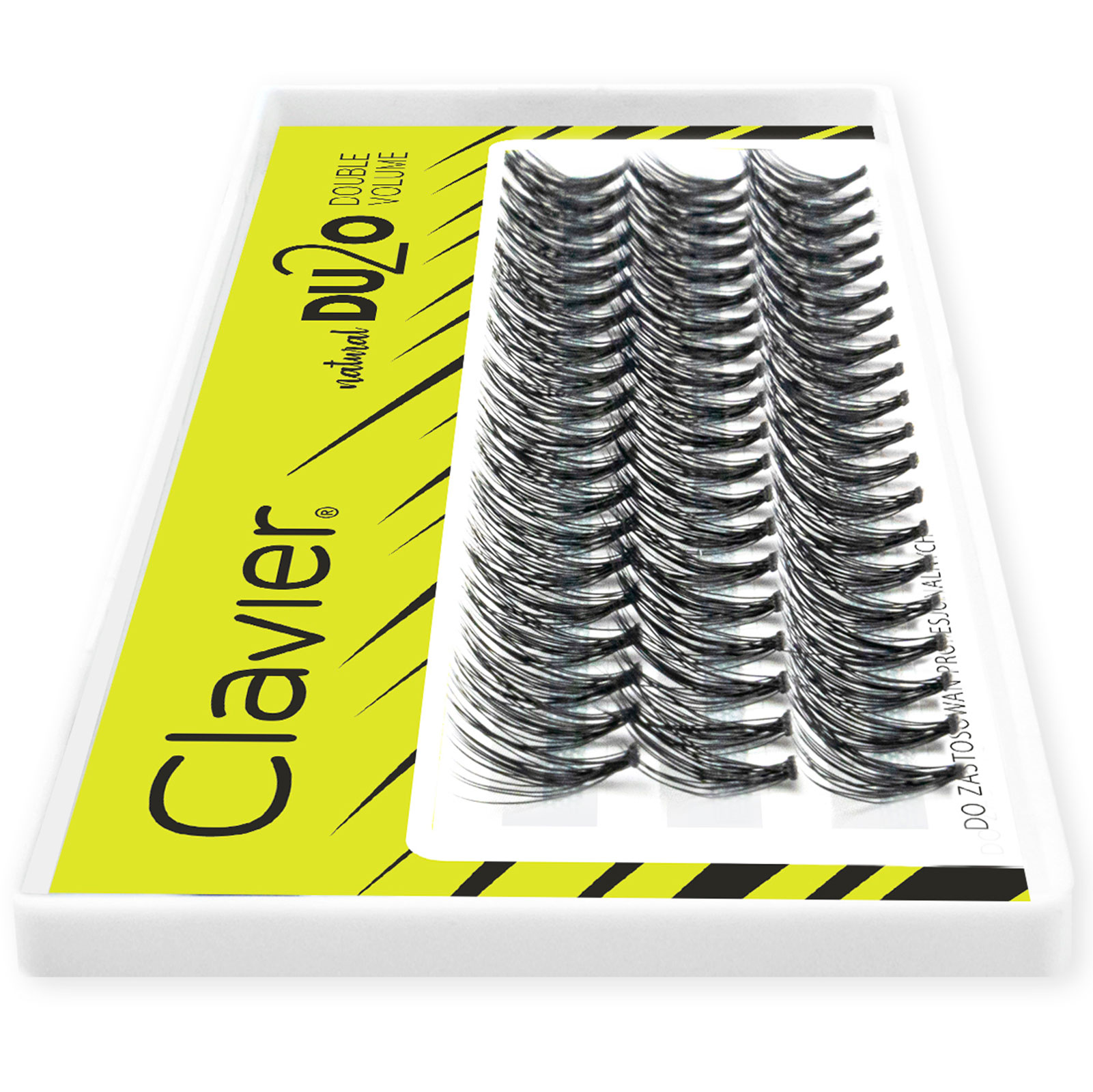 Clavier DU2O 10 коробок в набо – обзор и цена Eyelash Extension Double Volume