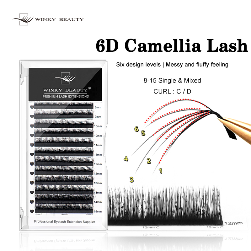 Накладные ресницы Winky Beauty – обзор и цена Eyelash Extension Double Volume