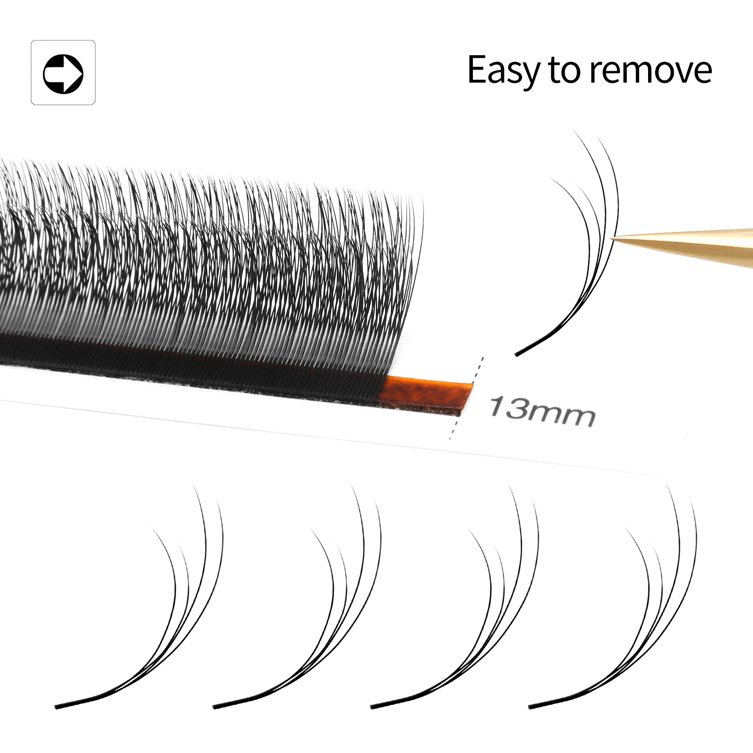 XIUSUZAKI Двухслойные YY-ресни – обзор и цена Eyelash Extension Double Volume